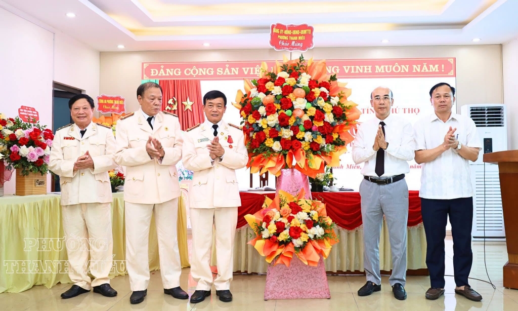 Phú Thọ: Thành lập Hội Cựu CAND phường Thanh Miếu, nhiệm kỳ 2026   2031