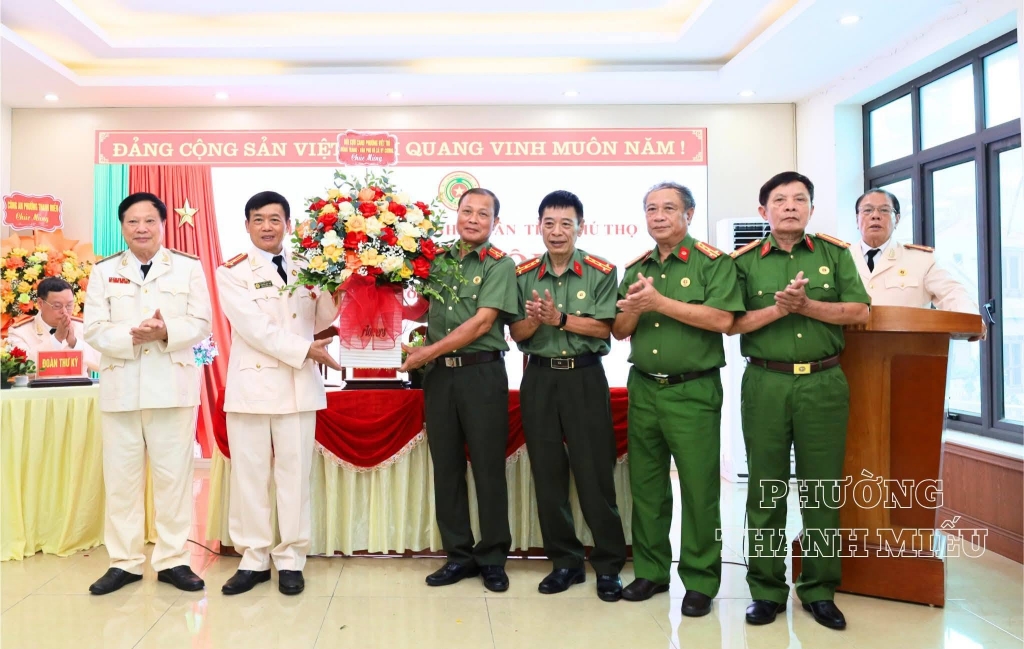 Phú Thọ: Thành lập Hội Cựu CAND phường Thanh Miếu, nhiệm kỳ 2026   2031