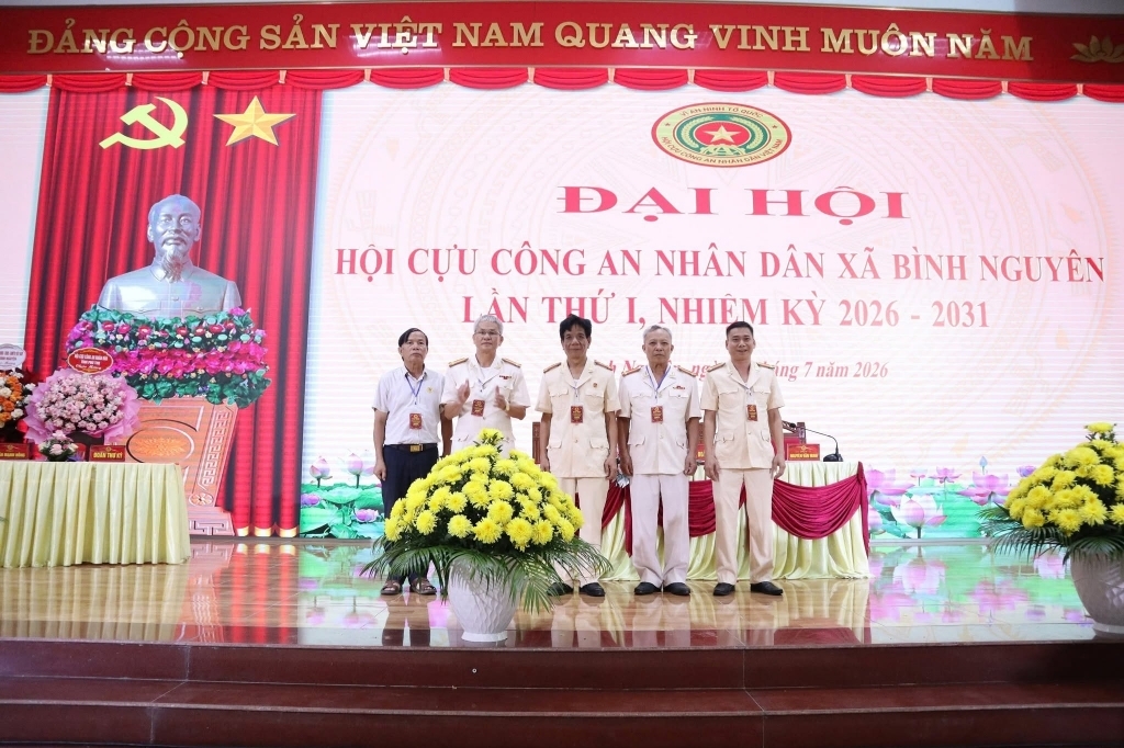Phú Thọ: Thành lập Hội Cựu CAND xã Bình Nguyên, nhiệm kỳ 2026 - 2031