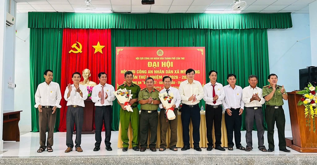 Cần Thơ: Thành lập Hội Cựu CAND xã Mỹ Hương, nhiệm kỳ 2026 - 2031