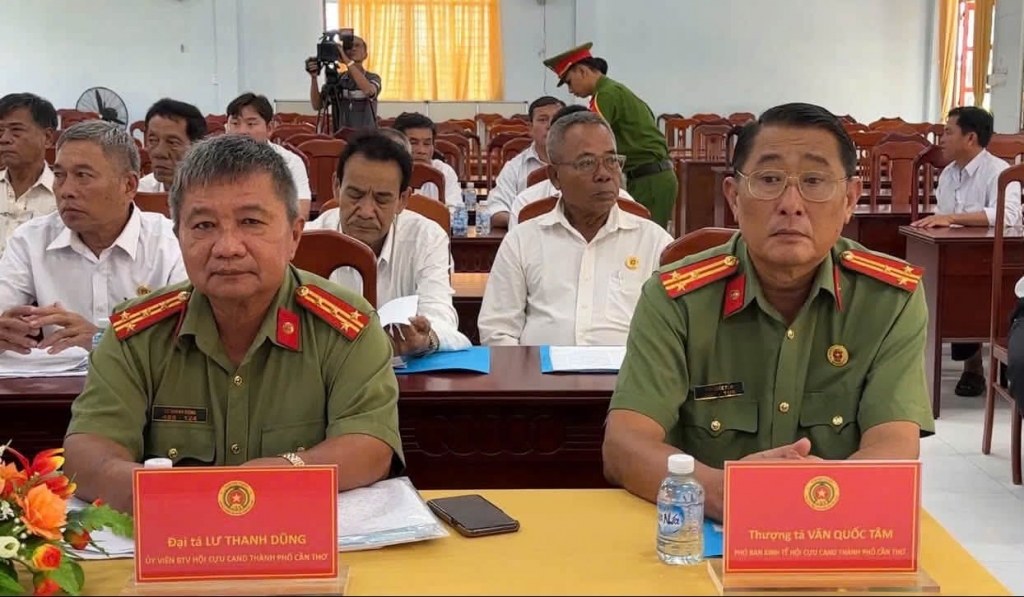 Cần Thơ: Thành lập Hội Cựu CAND xã Mỹ Hương, nhiệm kỳ 2026 - 2031