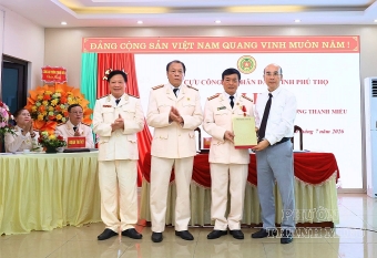 Phú Thọ: Thành lập Hội Cựu CAND phường Thanh Miếu, nhiệm kỳ 2026 - 2031