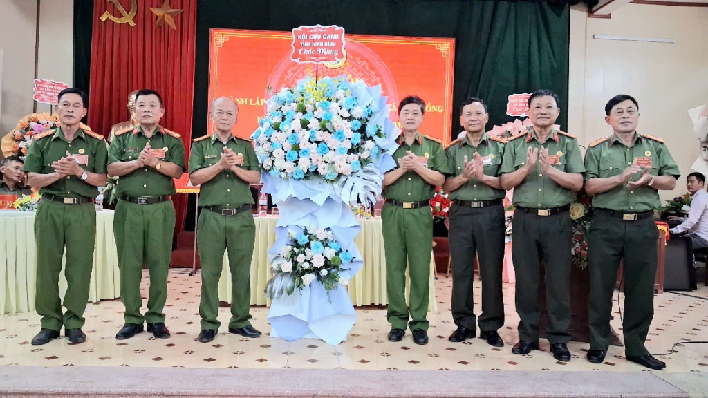 Ninh Bình: Thành lập Hội Cựu CAND xã Nam Hồng, nhiệm kỳ 2026 - 2030