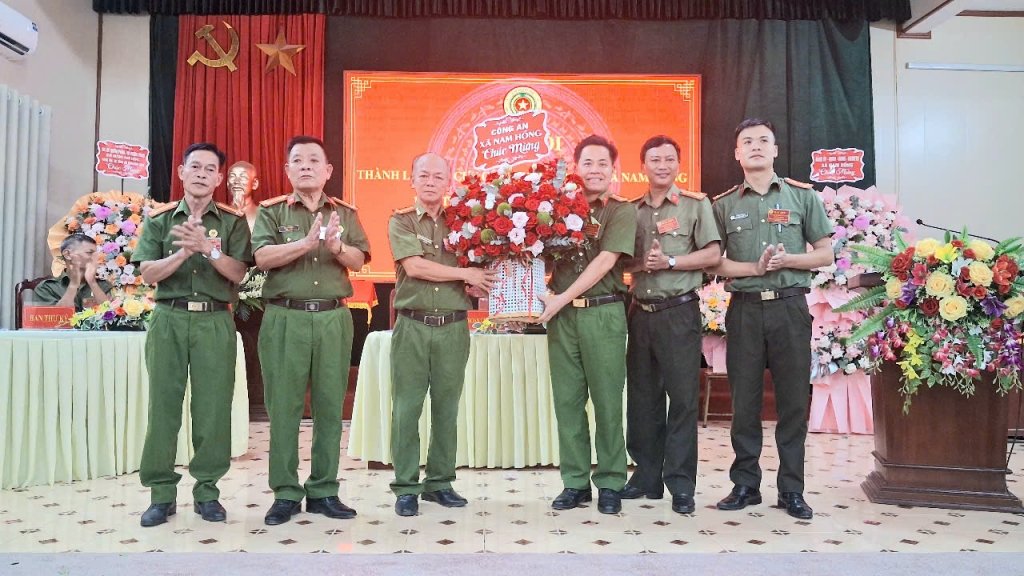 Ninh Bình: Thành lập Hội Cựu CAND xã Nam Hồng, nhiệm kỳ 2026 - 2030