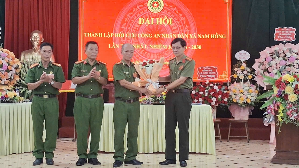 Ninh Bình: Thành lập Hội Cựu CAND xã Nam Hồng, nhiệm kỳ 2026 - 2030