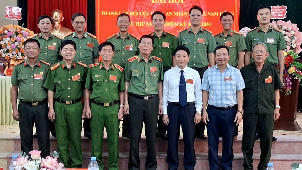 Ninh Bình: Thành lập Hội Cựu CAND xã Nam Hồng, nhiệm kỳ 2026 - 2030