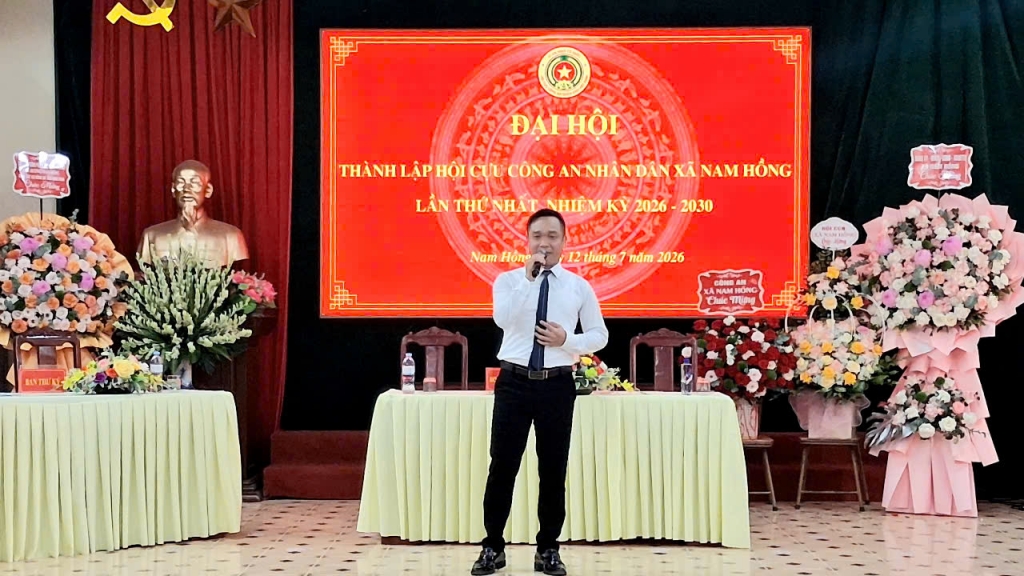 Ninh Bình: Thành lập Hội Cựu CAND xã Nam Hồng, nhiệm kỳ 2026 - 2030