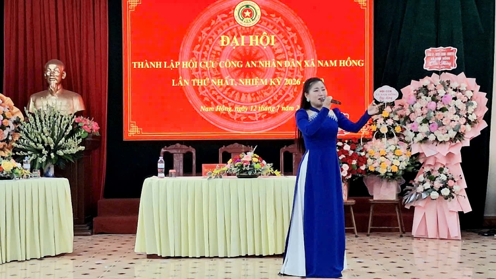 Ninh Bình: Thành lập Hội Cựu CAND xã Nam Hồng, nhiệm kỳ 2026 - 2030