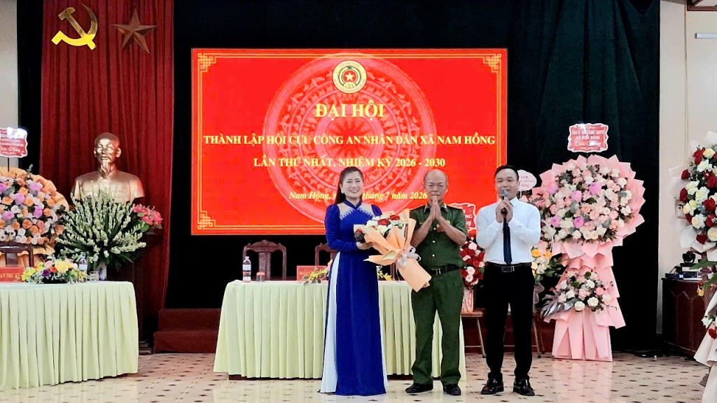 Ninh Bình: Thành lập Hội Cựu CAND xã Nam Hồng, nhiệm kỳ 2026 - 2030