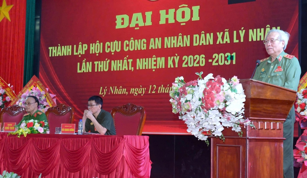 Ninh Bình: Thành lập Hội Cựu CAND xã Lý Nhân, nhiệm kỳ 2026 - 2031