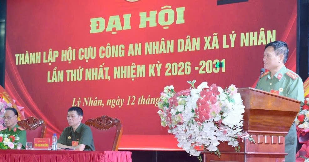 Ninh Bình: Thành lập Hội Cựu CAND xã Lý Nhân, nhiệm kỳ 2026 - 2031