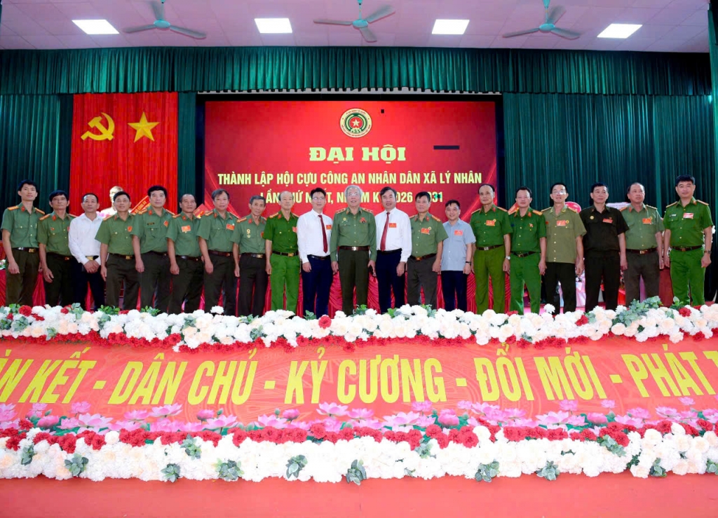 Ninh Bình: Thành lập Hội Cựu CAND xã Lý Nhân, nhiệm kỳ 2026 - 2031
