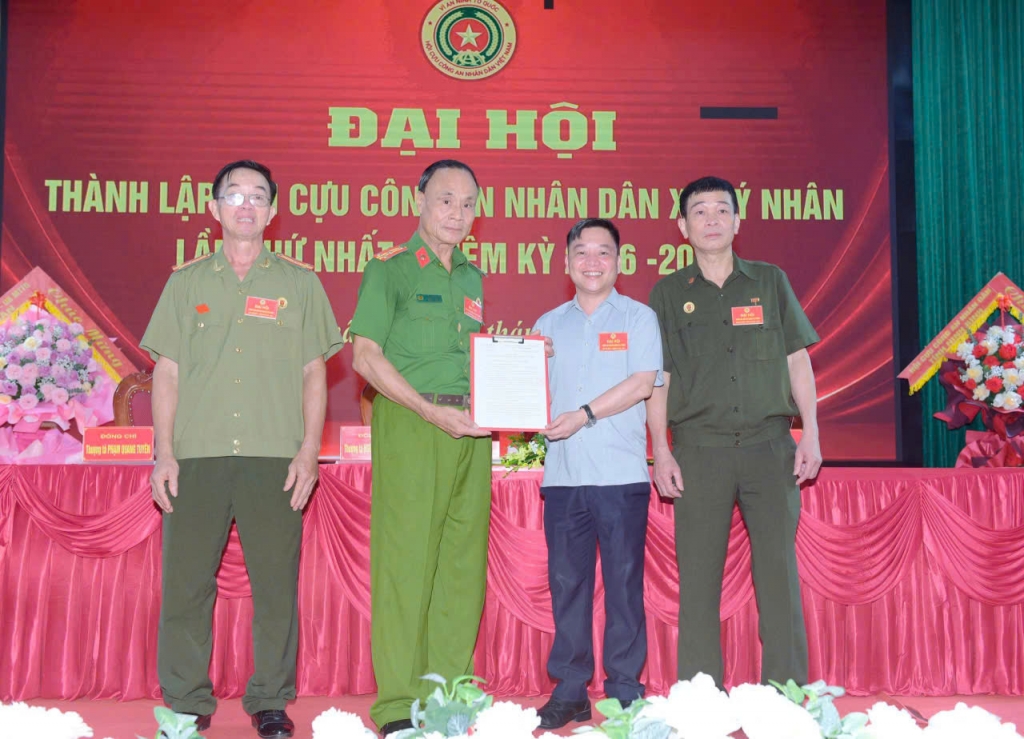Ninh Bình: Thành lập Hội Cựu CAND xã Lý Nhân, nhiệm kỳ 2026 - 2031