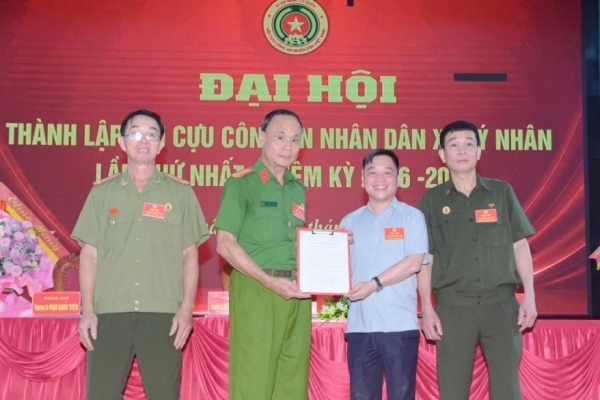 Ninh Bình: Thành lập Hội Cựu CAND xã Lý Nhân, nhiệm kỳ 2026 - 2031