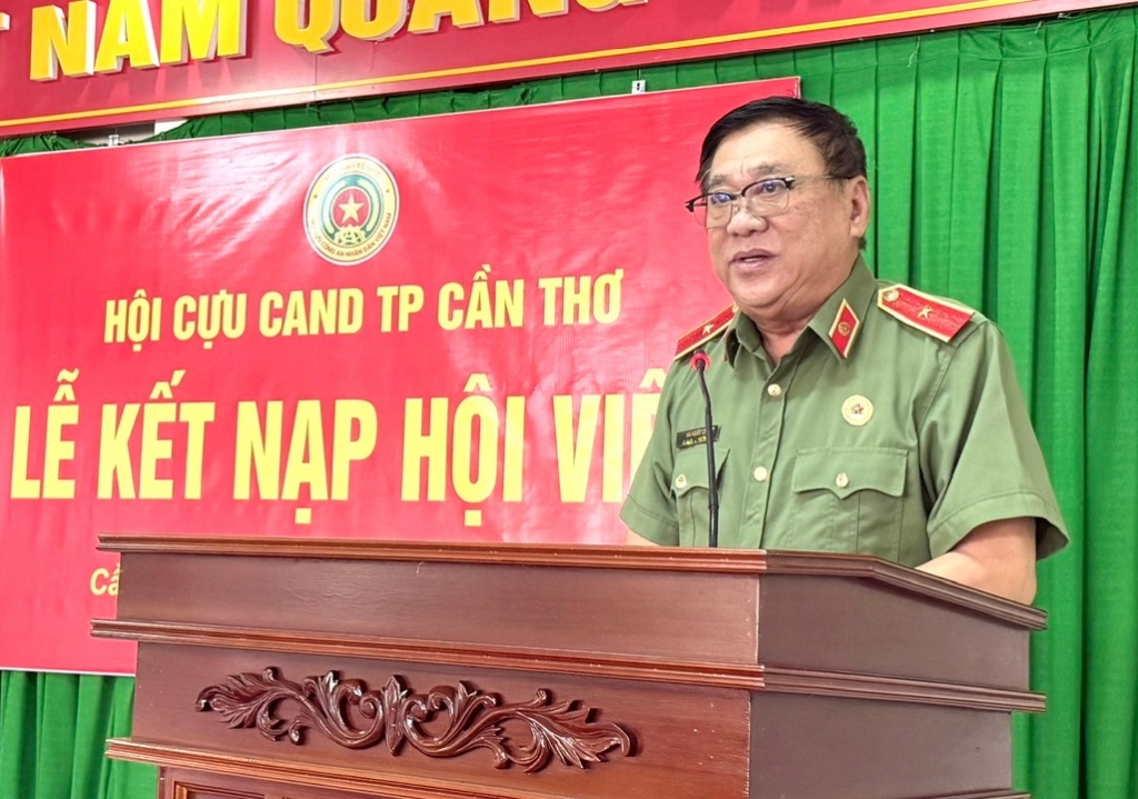Câu lạc bộ Doanh nghiệp Cựu CAND TP. Cần Thơ kết nạp hội viên mới