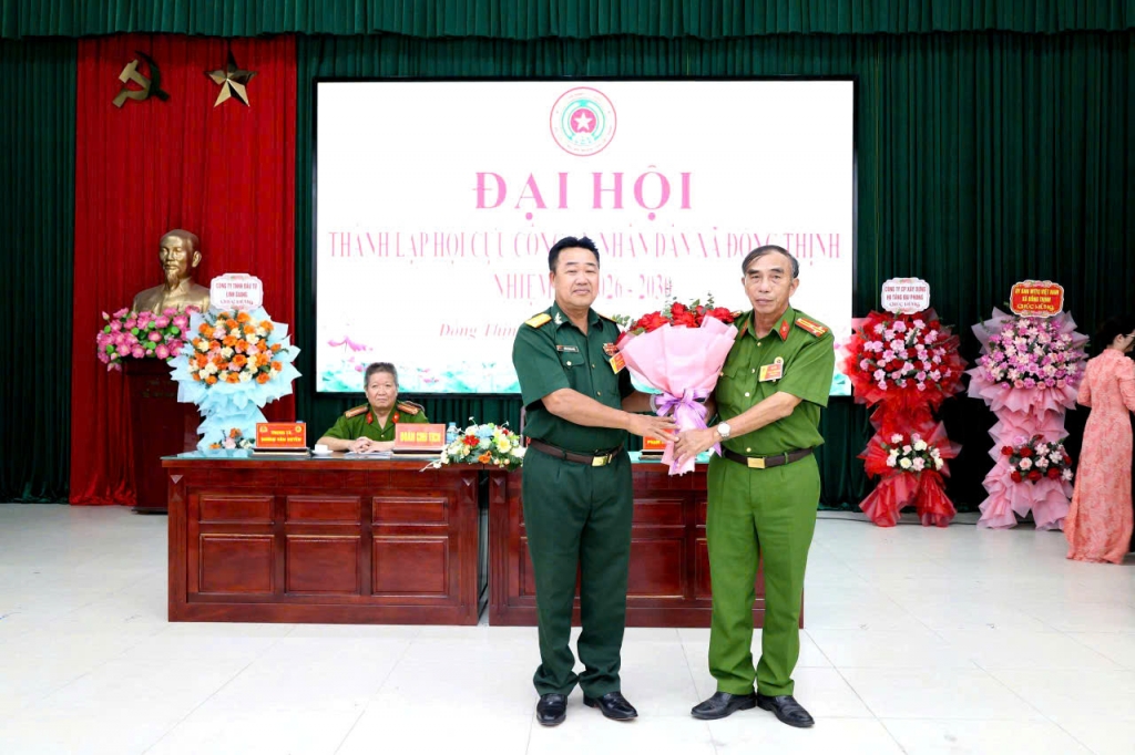 Ninh Bình: Thành lập Hội Cựu CAND xã Đồng Thịnh, nhiệm kỳ 2026 - 2030