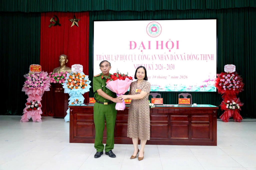 Ninh Bình: Thành lập Hội Cựu CAND xã Đồng Thịnh, nhiệm kỳ 2026 - 2030