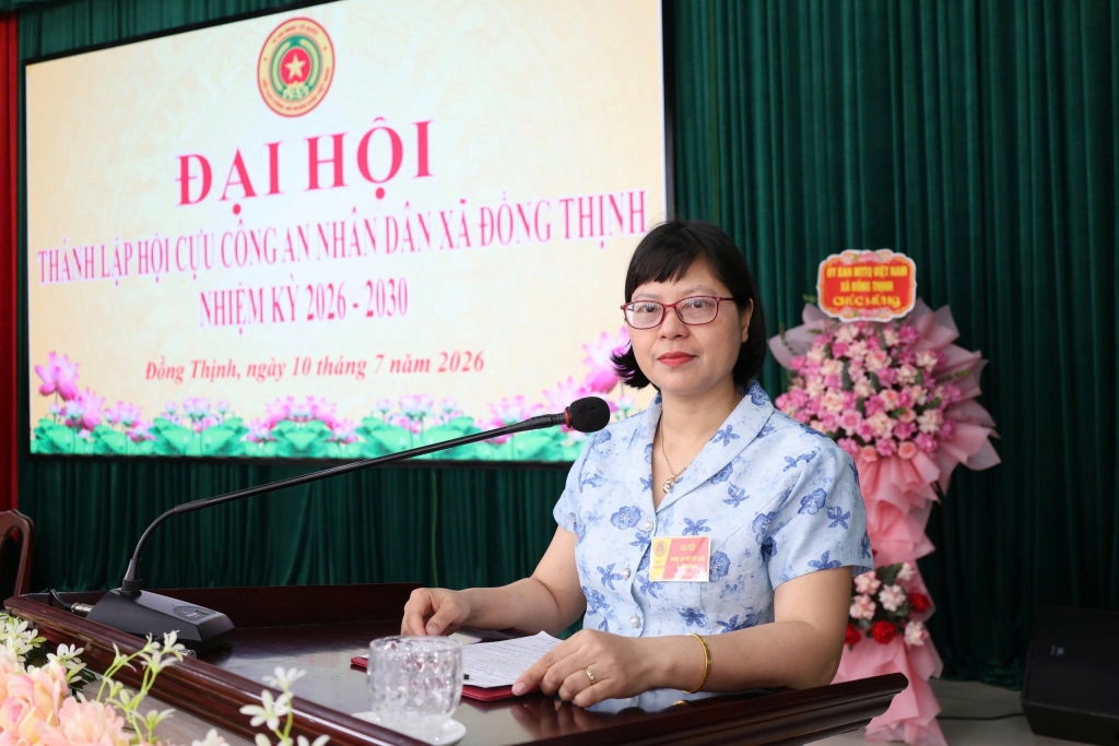 Ninh Bình: Thành lập Hội Cựu CAND xã Đồng Thịnh, nhiệm kỳ 2026 - 2030 Ninh Bình: Thành lập Hội Cựu CAND xã Đồng Thịnh, nhiệm kỳ 2026 - 2030