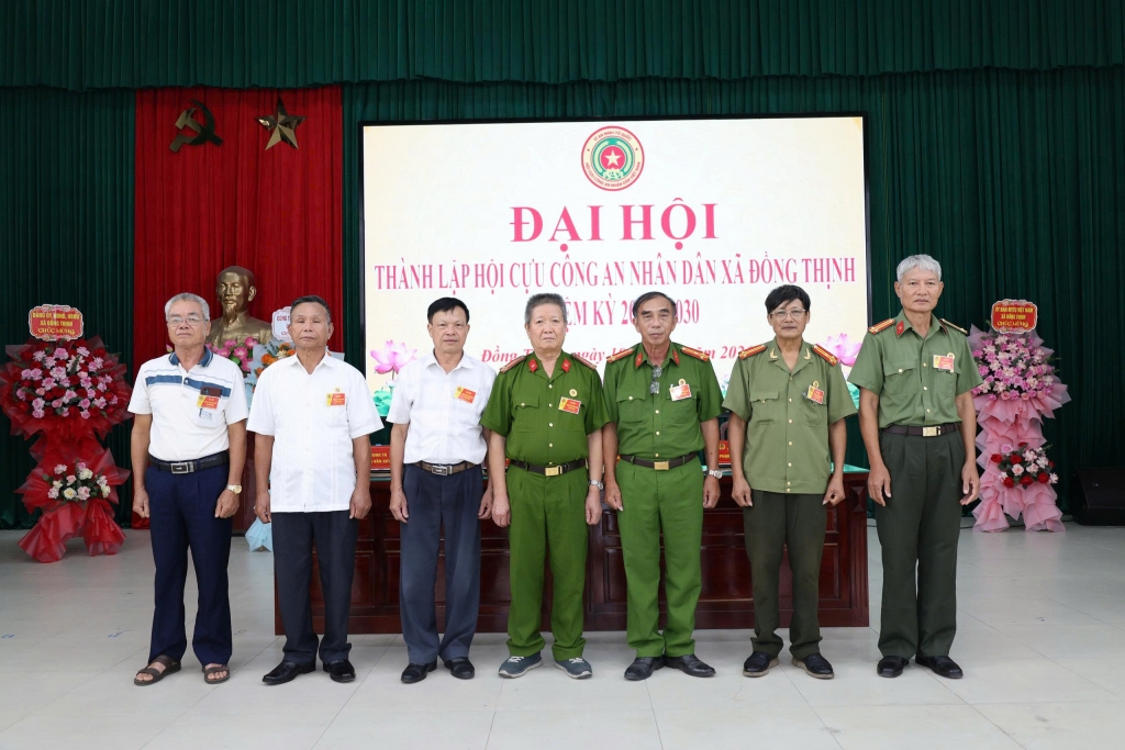 Ninh Bình: Thành lập Hội Cựu CAND xã Đồng Thịnh, nhiệm kỳ 2026 - 2030 Ninh Bình: Thành lập Hội Cựu CAND xã Đồng Thịnh, nhiệm kỳ 2026 - 2030