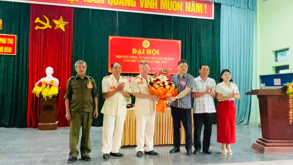 Phú Thọ: Thành lập Hội Cựu CAND xã Chí Đám, nhiệm kỳ 2026 - 2031