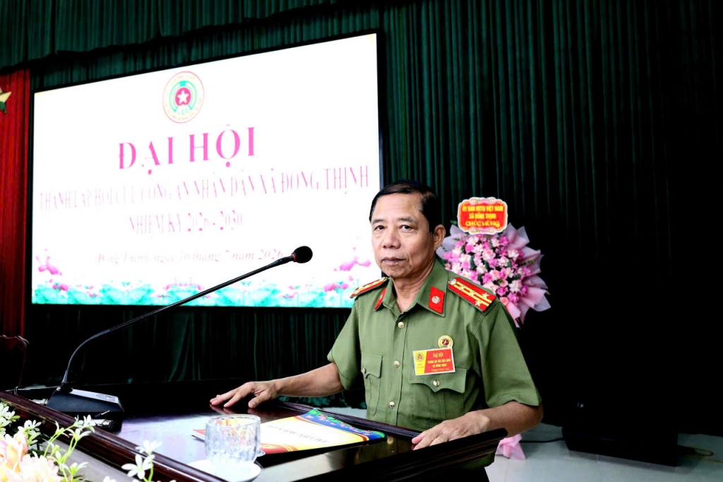 Ninh Bình: Thành lập Hội Cựu CAND xã Đồng Thịnh, nhiệm kỳ 2026 - 2030