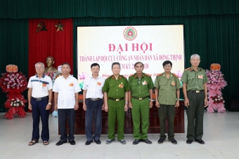 Ninh Bình: Thành lập Hội Cựu CAND xã Đồng Thịnh, nhiệm kỳ 2026 - 2030