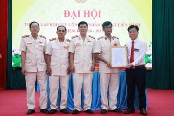 Phú Thọ: Thành lập Hội Cựu CAND xã Liên Minh, nhiệm kỳ 2026 - 2031