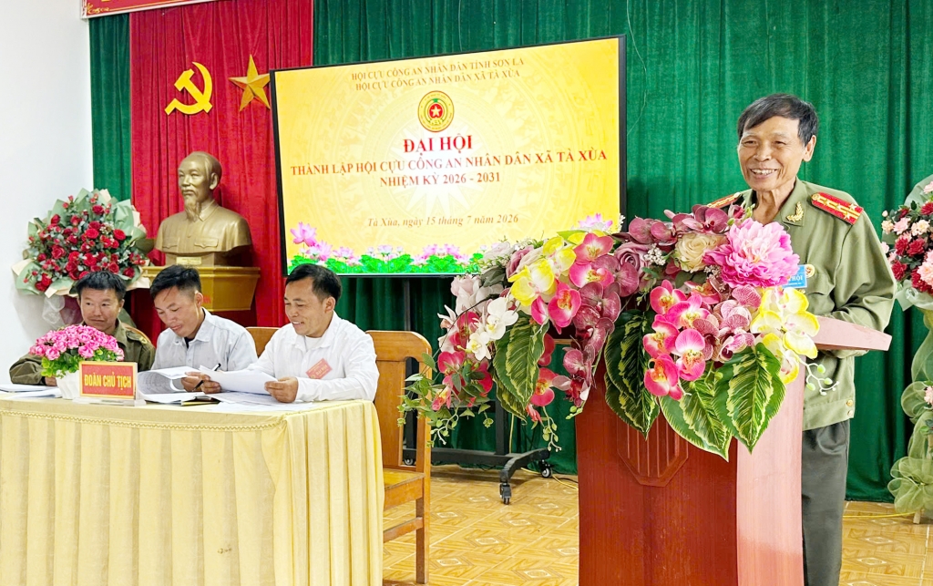 Sơn La: Thành lập Hội Cựu CAND xã Tà Xùa, nhiệm kỳ 2026 - 2031