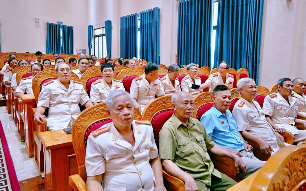Phú Thọ: Thành lập Hội Cựu CAND phường Vĩnh Phúc, nhiệm kỳ 2026 - 2031