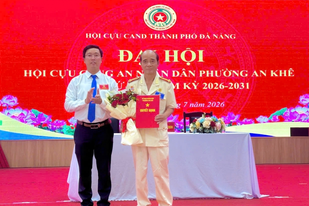 Đà Nẵng: Thành lập Hội Cựu CAND phường An Khê, nhiệm kỳ 2026 - 2031