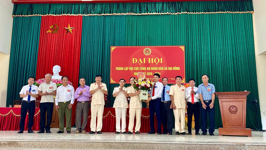 Phú Thọ: Thành lập Hội Cựu CAND xã Đại Đồng, nhiệm kỳ 2026 - 2031