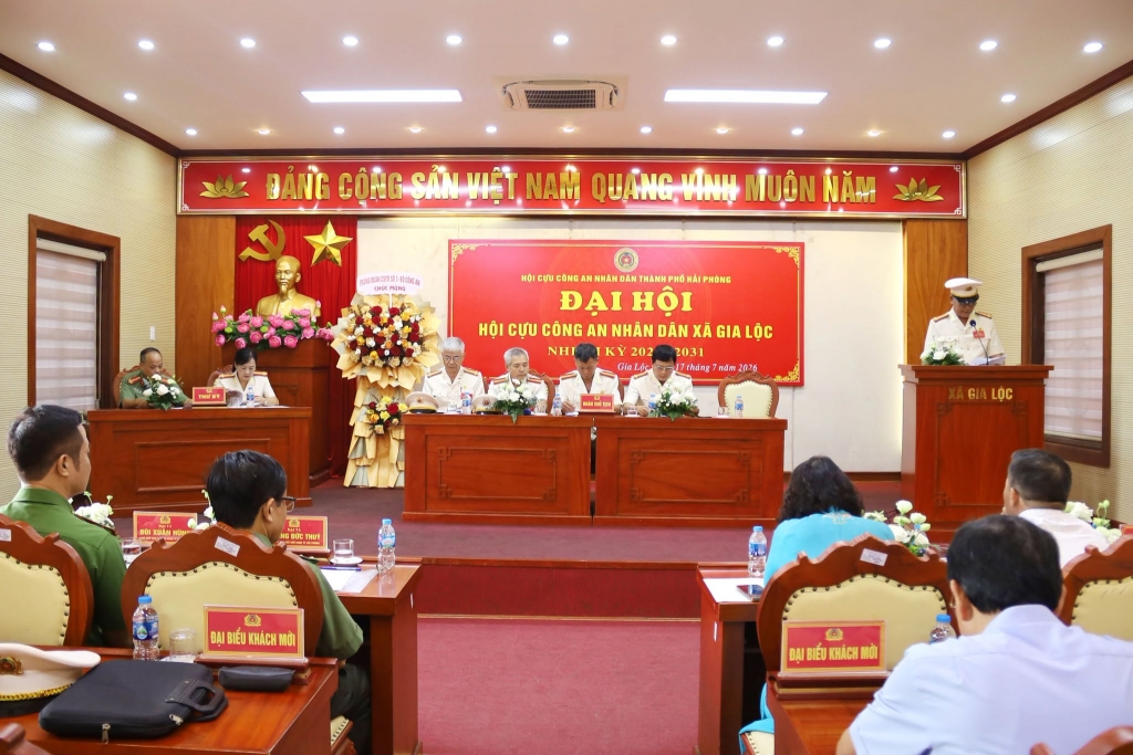 Hải Phòng: Thành lập Hội Cựu CAND xã Gia Lộc, nhiệm kỳ 2026 - 2031 Hải Phòng: Thành lập Hội Cựu CAND xã Gia Lộc, nhiệm kỳ 2026 - 2031