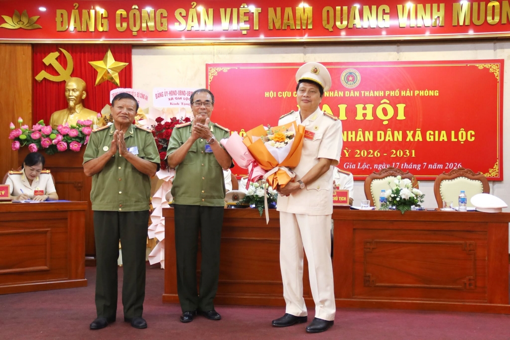 Hải Phòng: Thành lập Hội Cựu CAND xã Gia Lộc, nhiệm kỳ 2026 - 2031