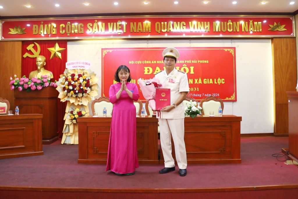 Hải Phòng: Thành lập Hội Cựu CAND xã Gia Lộc, nhiệm kỳ 2026 - 2031