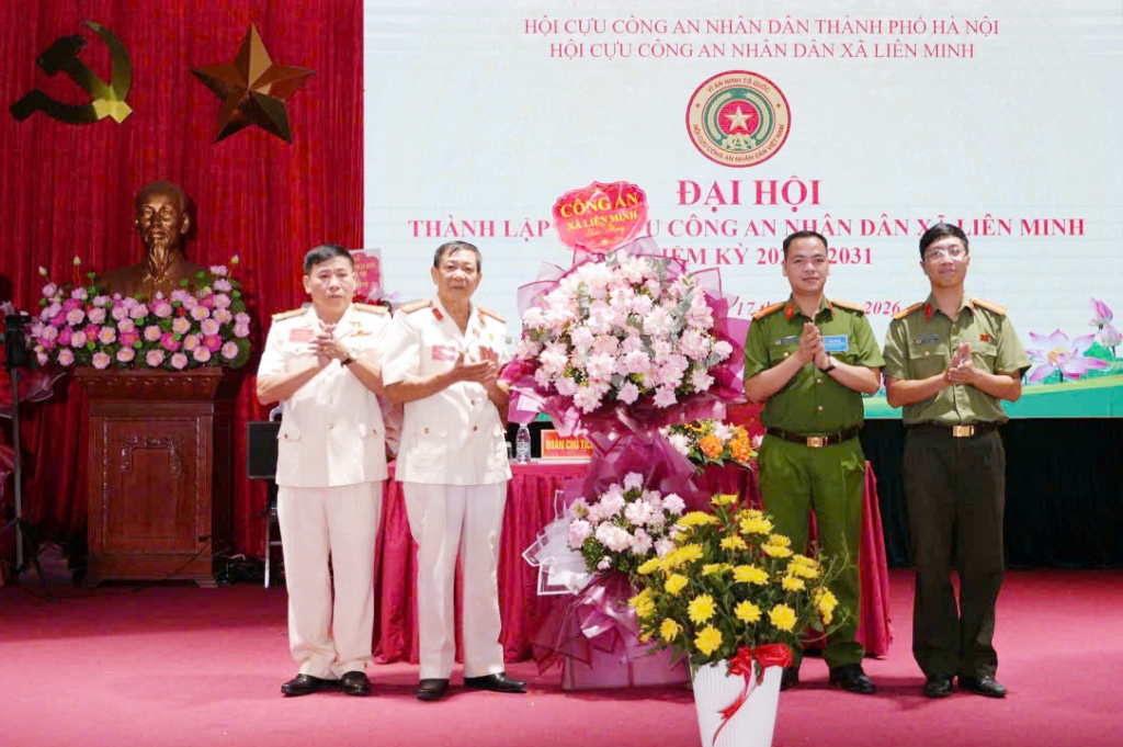 Hà Nội: Thành lập Hội Cựu CAND xã Liên Minh, nhiệm kỳ 2026 - 2031