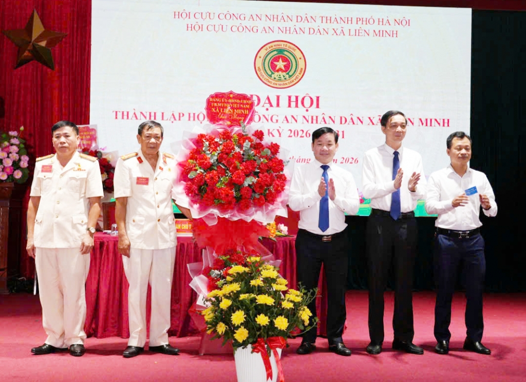 Hà Nội: Thành lập Hội Cựu CAND xã Liên Minh, nhiệm kỳ 2026 - 2031