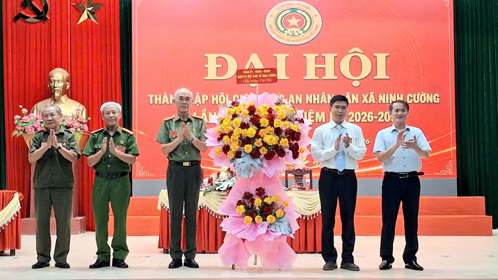 Ninh Bình: Thành lập Hội Cựu CAND xã Ninh Cường, nhiệm kỳ 2026 - 2031 Ninh Bình: Thành lập Hội Cựu CAND xã Ninh Cường, nhiệm kỳ 2026 - 2031
