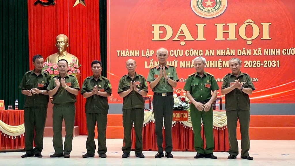 Ninh Bình: Thành lập Hội Cựu CAND xã Ninh Cường, nhiệm kỳ 2026 - 2031 Ninh Bình: Thành lập Hội Cựu CAND xã Ninh Cường, nhiệm kỳ 2026 - 2031
