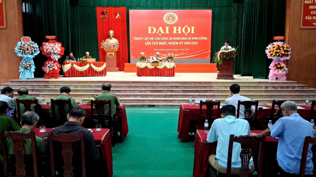 Ninh Bình: Thành lập Hội Cựu CAND xã Ninh Cường, nhiệm kỳ 2026 - 2031 Ninh Bình: Thành lập Hội Cựu CAND xã Ninh Cường, nhiệm kỳ 2026 - 2031