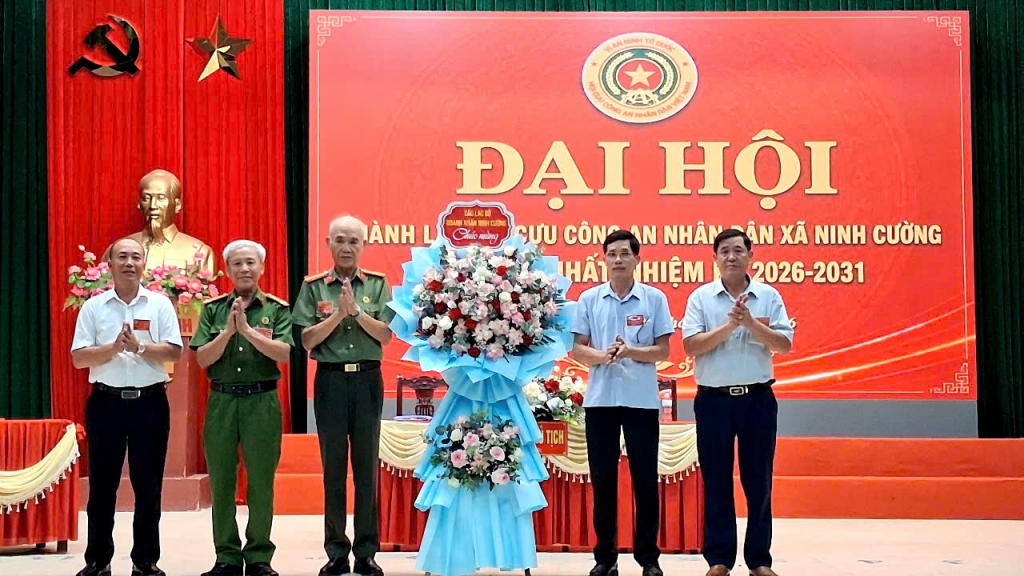 Ninh Bình: Thành lập Hội Cựu CAND xã Ninh Cường, nhiệm kỳ 2026 - 2031