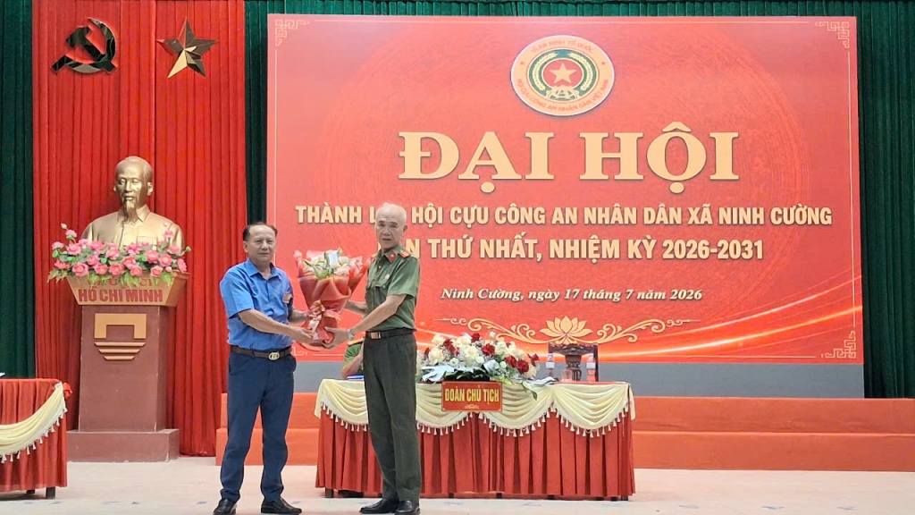 Ninh Bình: Thành lập Hội Cựu CAND xã Ninh Cường, nhiệm kỳ 2026 - 2031 Ninh Bình: Thành lập Hội Cựu CAND xã Ninh Cường, nhiệm kỳ 2026 - 2031