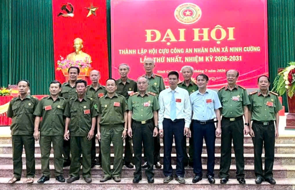 Ninh Bình: Thành lập Hội Cựu CAND xã Ninh Cường, nhiệm kỳ 2026 - 2031 Ninh Bình: Thành lập Hội Cựu CAND xã Ninh Cường, nhiệm kỳ 2026 - 2031