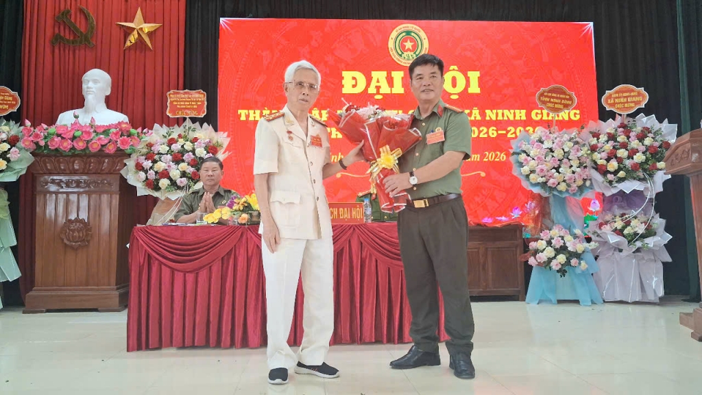 Ninh Bình: Thành lập Hội Cựu CAND xã Ninh Giang, nhiệm kỳ 2026 - 2030 Ninh Bình: Thành lập Hội Cựu CAND xã Ninh Giang, nhiệm kỳ 2026 - 2030