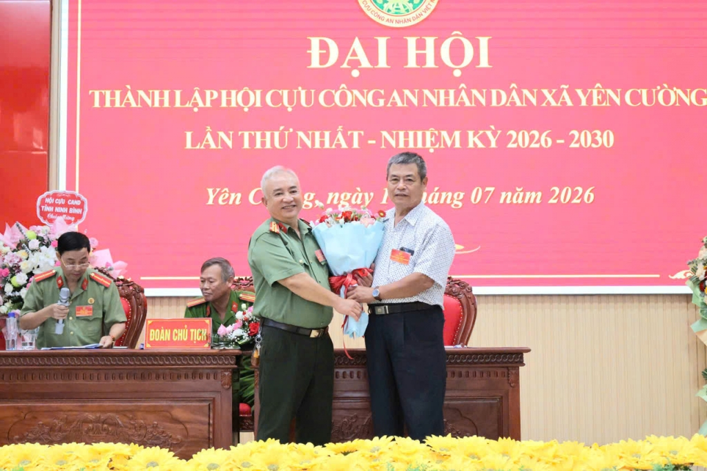 Ninh Bình: Thành lập Hội Cựu CAND xã Yên Cường, nhiệm kỳ 2026 - 2030