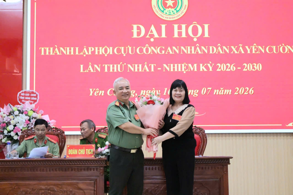 Ninh Bình: Thành lập Hội Cựu CAND xã Yên Cường, nhiệm kỳ 2026 - 2030