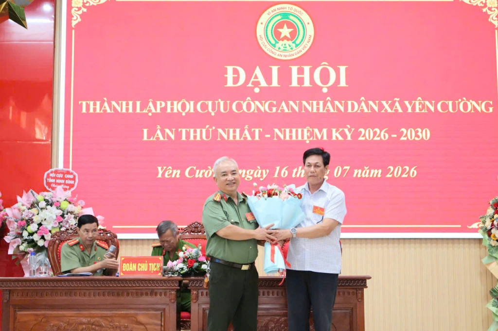 Ninh Bình: Thành lập Hội Cựu CAND xã Yên Cường, nhiệm kỳ 2026 - 2030