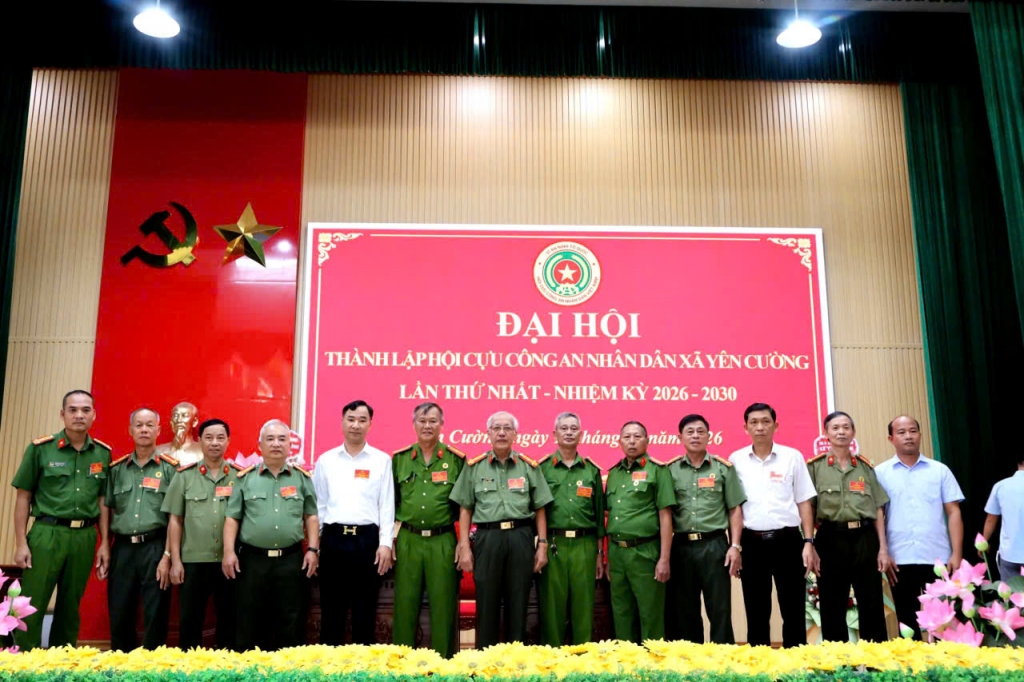 Ninh Bình: Thành lập Hội Cựu CAND xã Yên Cường, nhiệm kỳ 2026 - 2030 Ninh Bình: Thành lập Hội Cựu CAND xã Yên Cường, nhiệm kỳ 2026 - 2030