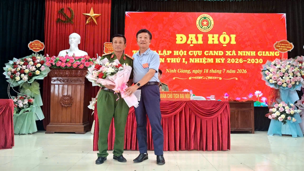 Ninh Bình: Thành lập Hội Cựu CAND xã Ninh Giang, nhiệm kỳ 2026 - 2030