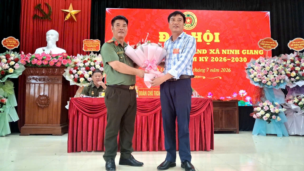 Ninh Bình: Thành lập Hội Cựu CAND xã Ninh Giang, nhiệm kỳ 2026 - 2030 Ninh Bình: Thành lập Hội Cựu CAND xã Ninh Giang, nhiệm kỳ 2026 - 2030