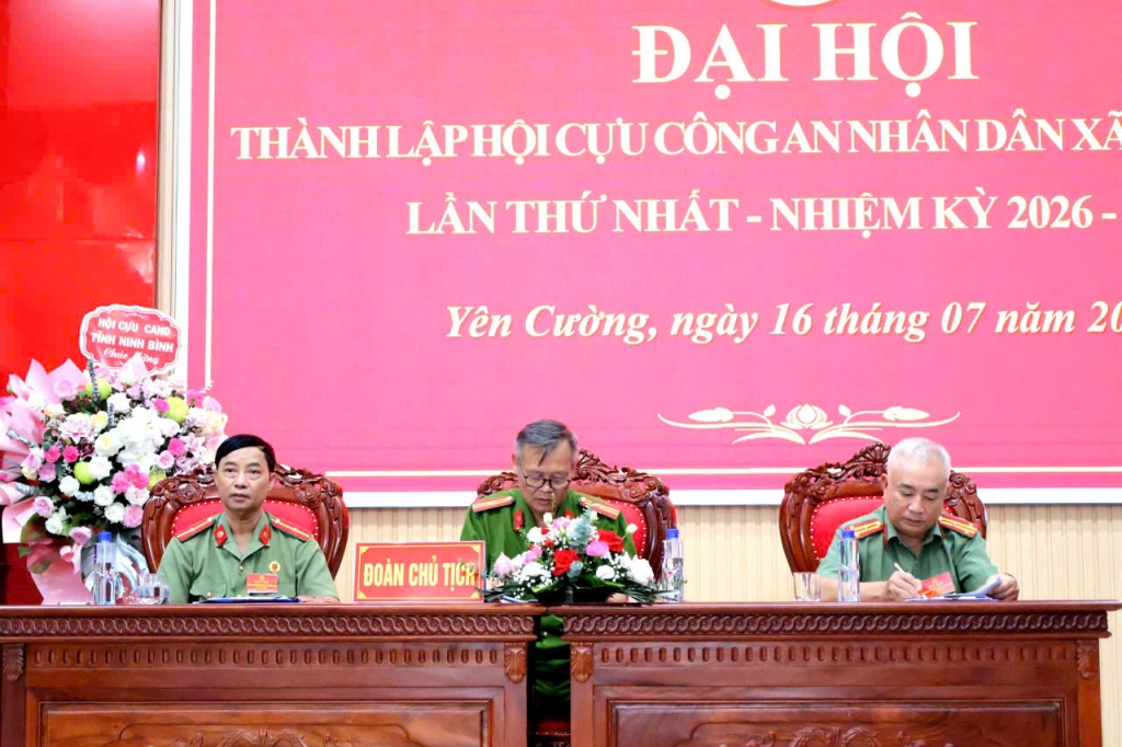 Ninh Bình: Thành lập Hội Cựu CAND xã Yên Cường, nhiệm kỳ 2026 - 2030 Ninh Bình: Thành lập Hội Cựu CAND xã Yên Cường, nhiệm kỳ 2026 - 2030